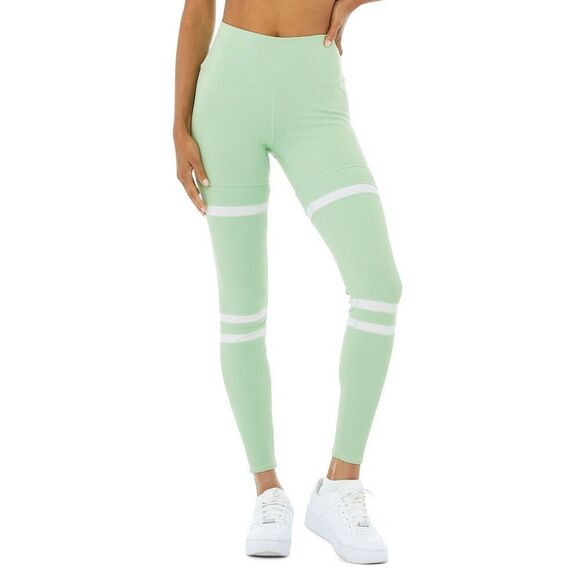 ALO YOGA High-Waist Legit Legging Pant Ribbed Airbrush Size M - Picture 9 of 9